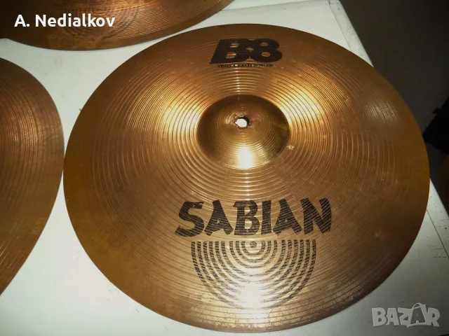 Sabian B8 crash 16" чинел и стойка, снимка 7 - Ударни инструменти - 54657632