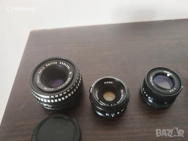 Обективи Carl Zeiss,Voigtländer,DOMIPLAN,Nikon,Soligor,BEROLINA,AMPIS,INDUSTAR , снимка 2 - Обективи и филтри - 48050331