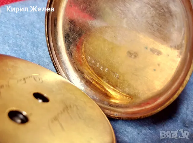 CYLINDRE QUATRE RUBIS Стар ШВЕЙЦАРСКИ СРЕБЪРЕН ДЖОБЕН ЧАСОВНИК ВИСОКА ПРОБА СРЕБРО с 2 КЛЮЧЕТА 48868, снимка 15 - Джобни - 48073974