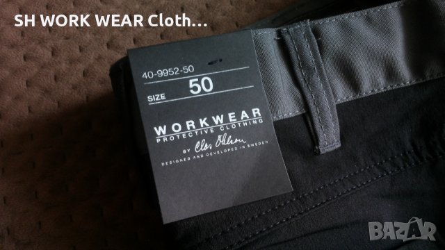 Clas Ohison Stretch Work Wear Trouser размер 50 / M работен панталон W4-7, снимка 6 - Панталони - 42239193