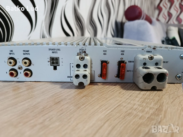 Усилвател Jbl GTS 600, снимка 7 - Ресийвъри, усилватели, смесителни пултове - 53725678