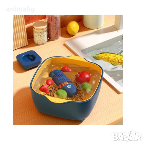 ANIMABG Преносим ултразвуков безжичен пречиствател на храна, Форма на капсула, USB, снимка 6 - Друга електроника - 42569053