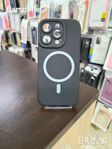 Apple iPhone 16 Pro MagSafe силиконов гръб/кейс, снимка 4 - Калъфи, кейсове - 48719469
