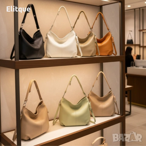 Елегантна дамска чанта от еко кожа – стил и практичност за всеки ден