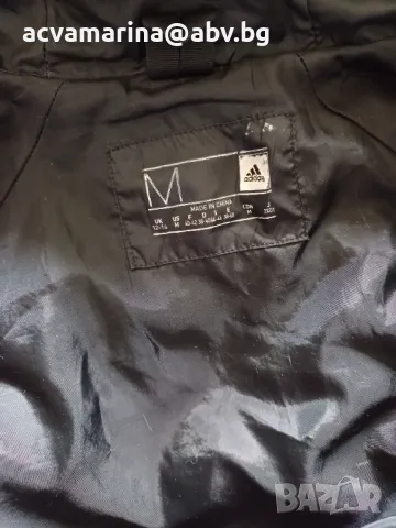 черно дамско яке Adidas р-р М, снимка 2 - Якета - 47417476