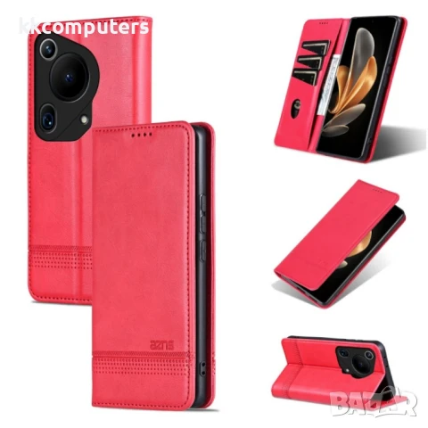 Huawei Pura 70 Ultra AZNS Wallet Калъф и Протектор, снимка 2 - Калъфи, кейсове - 51404717