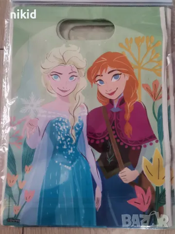 Замръзнало кралство frozen Елза Анна 10 бр торбички за сладки подарък рожден ден парти, снимка 5 - Други - 25933928