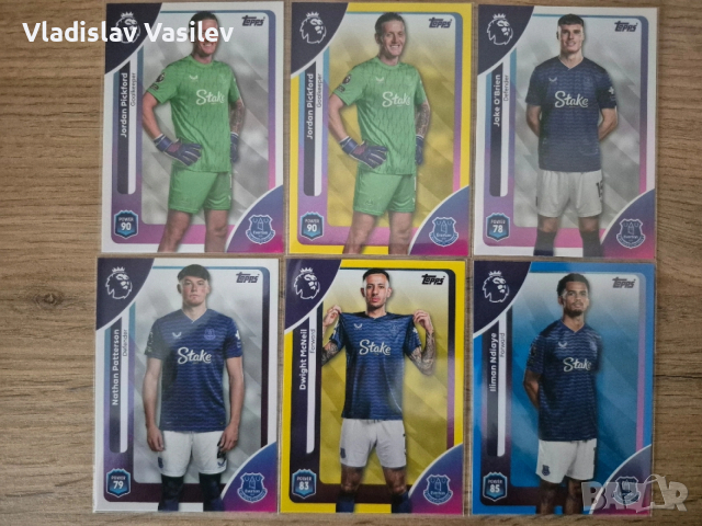 Topps Premier League 25/26 - базови, инсърти и паралели на отборите, снимка 8 - Колекции - 53637076