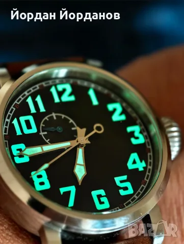 Deltat sora 44mm. Pilot watch, снимка 6 - Мъжки - 56194545