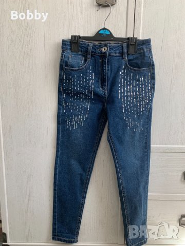 Дънки с камъчета George 8-9 години