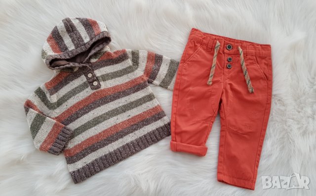 Пуловер TU и ватиран панталон 3-6 месеца , снимка 10 - Комплекти за бебе - 34594920