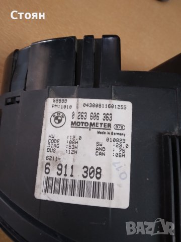 Табло километраж за BMW E46 за бензин, снимка 3 - Части - 44252902
