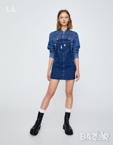 Деним рокля, снимка 1