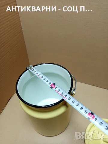 Соц Стара Емайлирана Съдинка Съд., снимка 10 - Антикварни и старинни предмети - 49715310