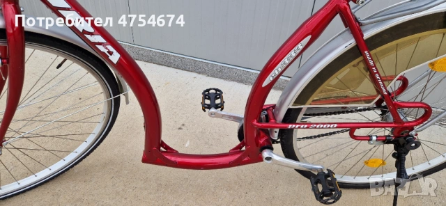 Дамски велосипед Biria колело 28", снимка 11 - Велосипеди - 53724312