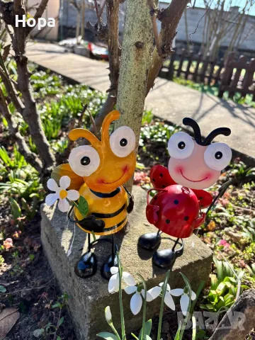 Метална градинска декорация , снимка 3 - Градински мебели, декорация  - 48924896