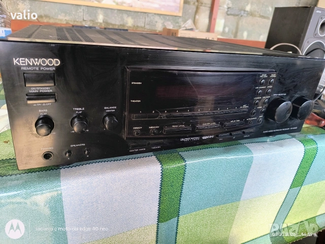 ресивър kenwood kr-v6080, снимка 2 - Ресийвъри, усилватели, смесителни пултове - 53752780