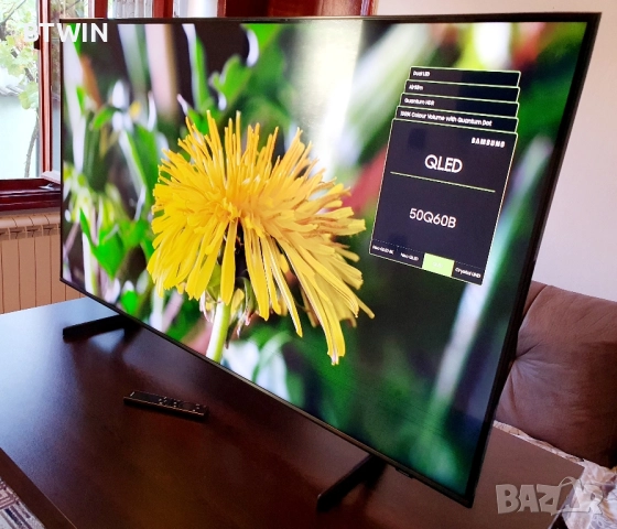 Телевизор - Samsung 50 ИНЧА - QLED - SMART TV - UHD - HDR !, снимка 6 - Телевизори - 52423562