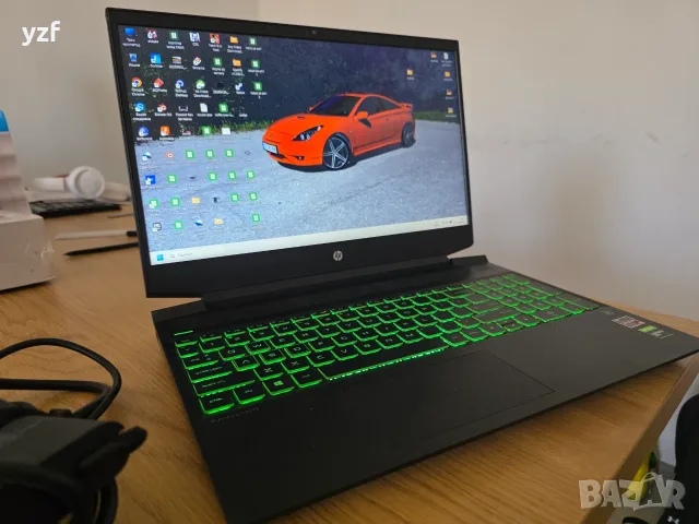 Геймърски лаптоп hp pavilion 15,6 инча