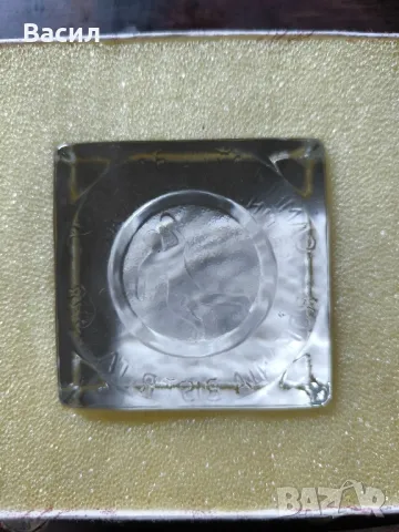 кристален плакет , снимка 3 - Антикварни и старинни предмети - 47972076