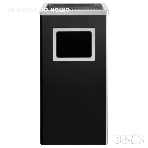 Хотелски кош-пепелник, 45 л, стомана, черен Код P344, снимка 7 - Други - 49799242