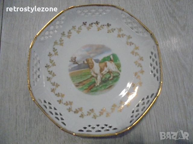 № 8215 стара порцеланова чиния / пано  - Schrvarzenhammer Germany 