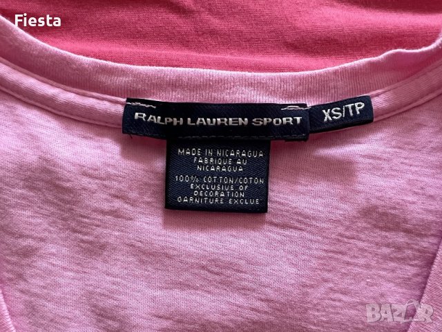 Polo Ralph Lauren Нова оригинална тениска в розово блуза, снимка 5 - Тениски - 41565783
