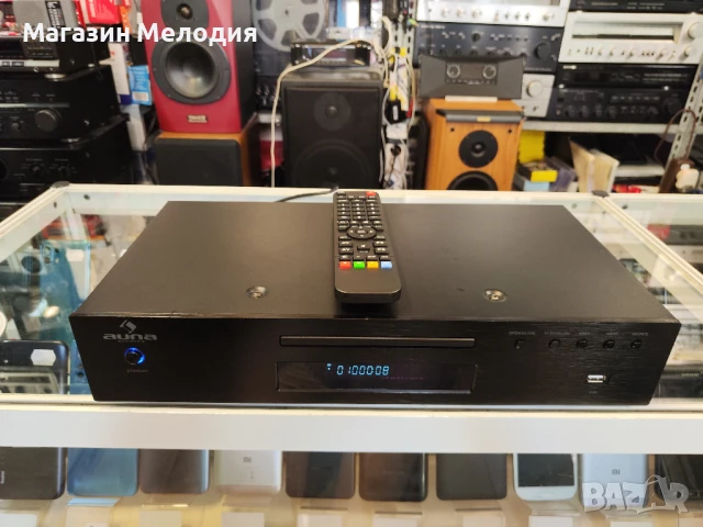 Ресийвър + cd player AUNA 10005063 AV2-CD509 HiFi CD Player, снимка 3 - Ресийвъри, усилватели, смесителни пултове - 51263255