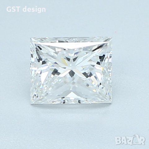 Уникален Натурален диамант брилянтин Топ Принцеса FLAWLESS H, снимка 2 - Други - 34687134