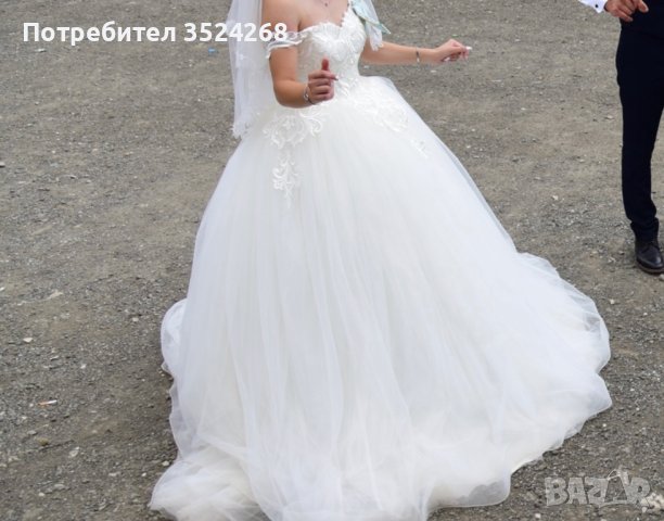 Булчинска рокля , снимка 4 - Сватбени рокли - 41664405