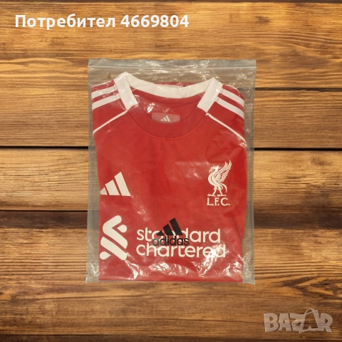 Футболен екип Ливърпул 2025/26, снимка 6 - Футбол - 52667145