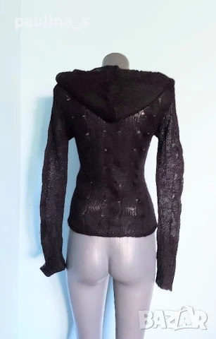 Три различни броя / Дамски пуловер с качулка , снимка 16 - Блузи с дълъг ръкав и пуловери - 51429985