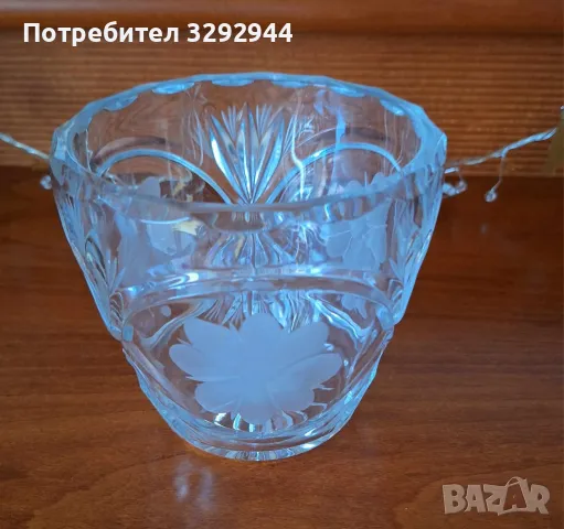 Кристална бонбониера или купа за сладки, снимка 3 - Други - 48145339