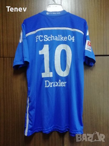 Schalke 04 #10 Draxler Adidas футболна тениска фланелка Шалке 04 Дракслер екип 