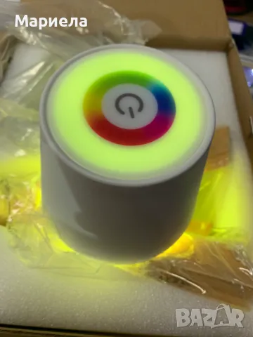 Акумулаторна Безжична Настолна Лампа / 10 цвята, снимка 16 - Лед осветление - 47350080