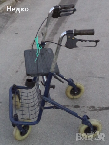 ПРОХОДИЛКА сгъваема с две спирачки, снимка 7 - Ролатори - 53671434