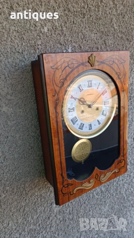 Стар руски стенен часовник - Янтар / Jantar - 1985г. - №2, снимка 4 - Антикварни и старинни предмети - 53411606