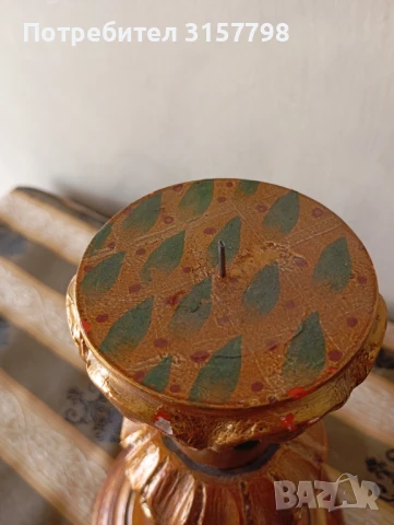 Винтидж свещник, снимка 6 - Декорация за дома - 50753036