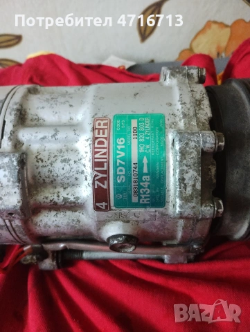 Компресор за климатик за Поло Голф 1.9 SDI 1998г., снимка 4 - Части - 53201716