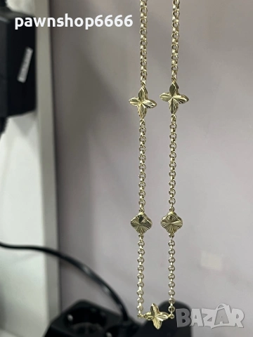 Златно колие 14 карата, снимка 5 - Колиета, медальони, синджири - 53161996