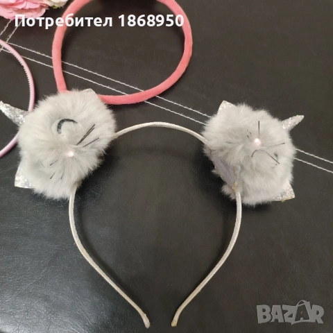 Голям лот аксесоари за коса, снимка 7 - Шноли, диадеми, ленти - 51637537