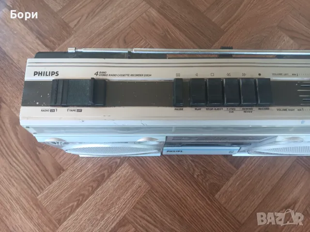 Радиокасетофон PHILIPS, снимка 4 - Радиокасетофони, транзистори - 49974804