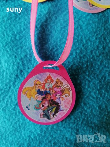 Парти медальони Winx, снимка 2 - Други - 34114402