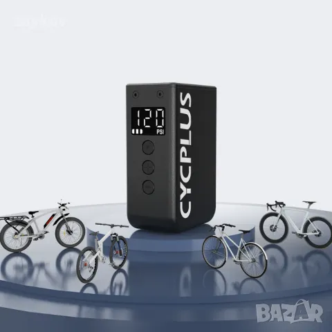 Малка електронна помпа за велосипед AS2 Pro Max, снимка 3 - Велосипеди - 48804250