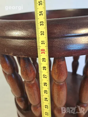 дървена махагонова шампаниера 21/4, снимка 6 - Декорация за дома - 49175436