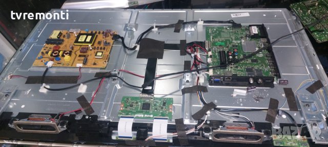 Платка POWER SUPPLY 17IPS72 Telefunken D43U400M4CW for 43inc DISPLAY VES430QNDL-2D-U11, снимка 4 - Части и Платки - 42721883