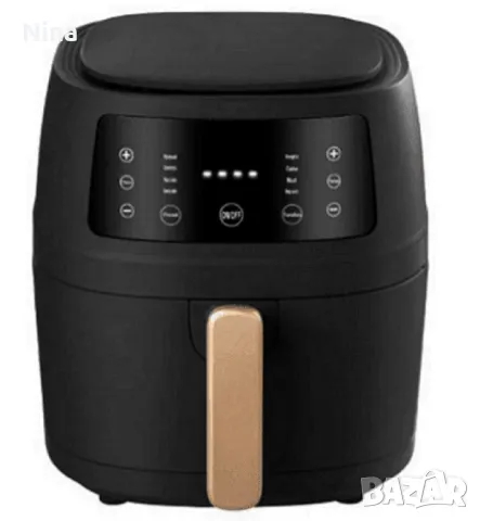 Уред за готвене с горещ въздух Silver Crest S-18, 8 литра, 2400W  , снимка 3 - Фритюрници - 47614752