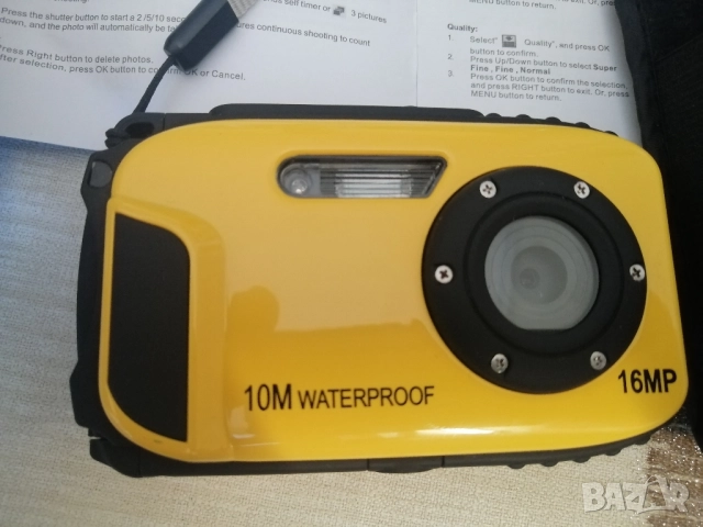 Водоустойчив фотоапарат, снимка 3 - Фотоапарати - 51474554
