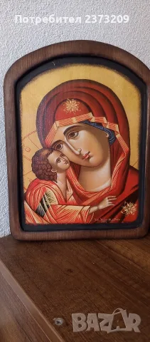 Икона на Св. Богородица, снимка 2 - Икони - 56136096
