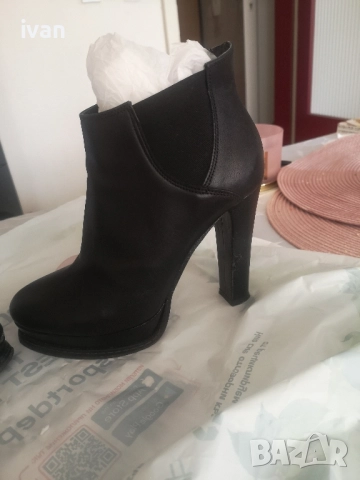 италянски официални обувки с ток, снимка 3 - Дамски обувки на ток - 51866473